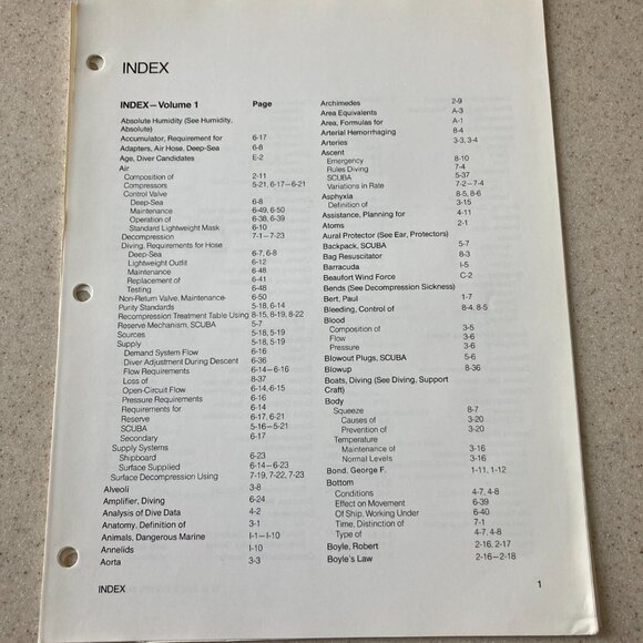 U.S. Navy Diving Vintage Manual December 1975 - Picture 6 of 12